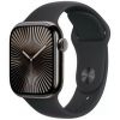 Умные часы Apple Watch Series 10 46 мм, S/M 130-200 мм, Titanium Case GPS, Black