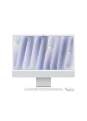 Apple iMac 24" Retina 4,5K 2024 M4 10/10/16/512 Гб (MWUV3) , серебристый