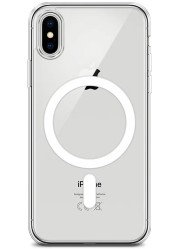 Чехол для Apple iPhone X, MagSafe, прозрачный