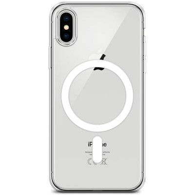 Чехол для Apple iPhone X, MagSafe, прозрачный